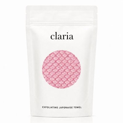 TOALLA EXFOLIANTE ANTIBACTERIANA CLARIA