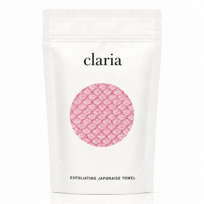 TOALLA EXFOLIANTE ANTIBACTERIANA CLARIA