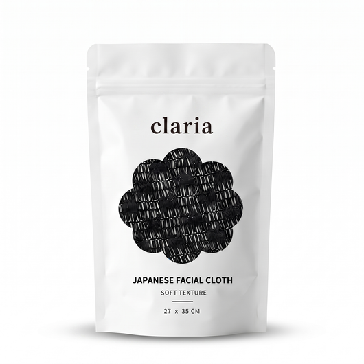 SERVIETTE EXFOLIANTE VISAGE ANTIBACTÉRIENNE CLARIA